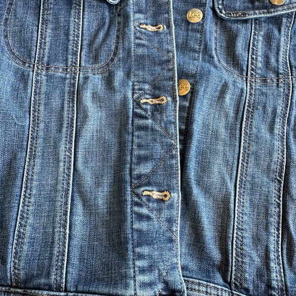 Vintage Lee Blue Jean Jacket No 3081176 Size 2X - Picture 6 of 9